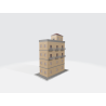 Palazzo condominiale 3d