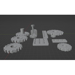 Zahnräder 3D-Modelle zum...