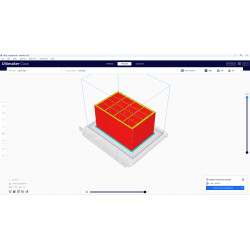 Cassettiera 16 cassetti per viti modello 3d da stampare