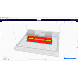 Stifthalter im 3D-Modell, bereit für den 3D-Druck