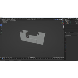 Stifthalter im 3D-Modell, bereit für den 3D-Druck