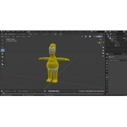 Homer Simpson 3d Free