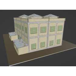 Oficine bussi modelo 3d Reprodução da fábrica dos anos 20