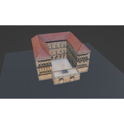 Palazzo pitti Florence 3d...