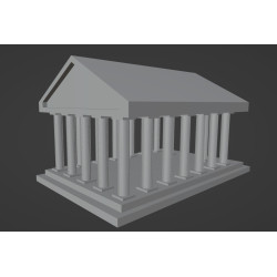 Tempio 3d modello free