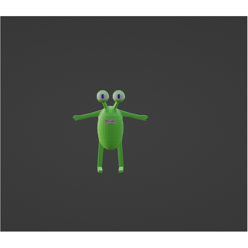 Krily alieno characters 3d free