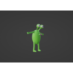 Krily alieno characters 3d free