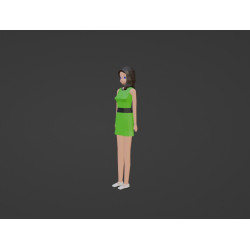 girl base character 3d