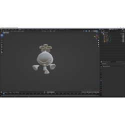 Pikmin personajes 3d aptos para videojuegos o animaciones 3d