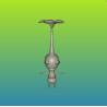 Pikmin flower characters 3d