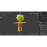 3d model Lisa Simpson