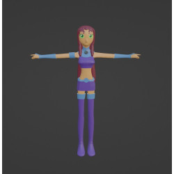 3d model of Teen Titans...