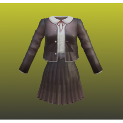 Colegiala japonesa modelo 3d. Realizado con Blender