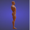 Malla base de hombre. Modelo 3d de personaje masculino