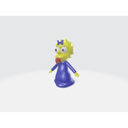 Modello 3d Maggie Simpson