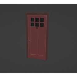 Porta animata modello 3d free