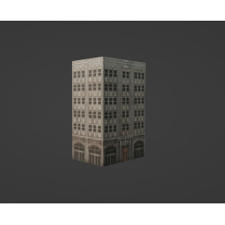 Palazzo signorile modello 3d Low Poly