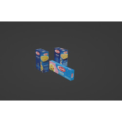 Pasta Barilla modello 3d free