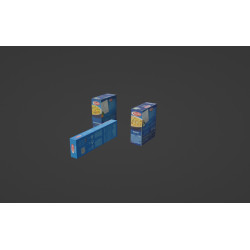 Pasta Barilla modello 3d free