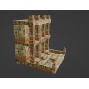 Aztec temple 3d model movie scene suitable for 3d video or game