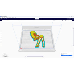 Marge Simpson modello 3d da stampare file stl