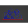 Bud Spencer e Terence Hill modello 3d da stampare file stl