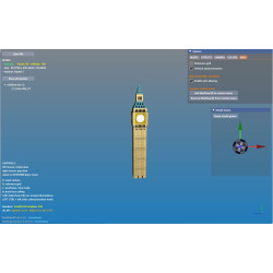 Torre del orologio modello 3d