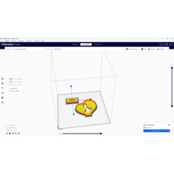 Modelo artístico de corazón en archivo 3d stl para imprimir