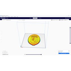 Armoiries de la Juventus et fichier Stl porte-clés à imprimer