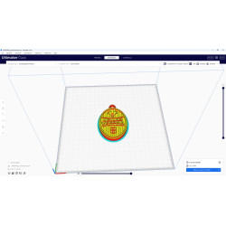 Stemma del Hellas Verona su pedana portachiavi e un anello file stl da stampare