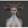 Lilith Queen of demons 3d model to print