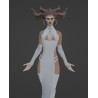 Lilith Queen of demons 3d model to print