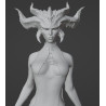 Lilith Queen of demons 3d model to print