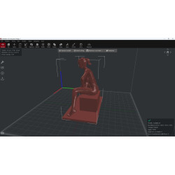 نموذج 3D امرأة جالسة للطباعة