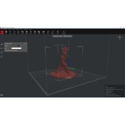 Modèle 3d de femme agenouillée à imprimer Fichier STL réalisé avec Blender