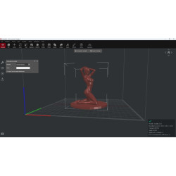 Modèle 3d de femme agenouillée à imprimer Fichier STL réalisé avec Blender