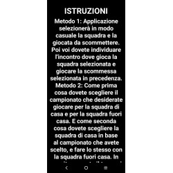 Generatore intelligente di pronostici sui risultati di calcio