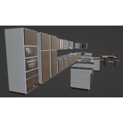 Asset 27 mobili per creare cucine complete