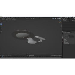 Enterprise-C_s 3D-Modell zum Drucken von Star Trek