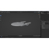 Enterprise-C_s 3D-Modell zum Drucken von Star Trek