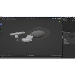 Enterprise-C_s 3D-Modell zum Drucken von Star Trek