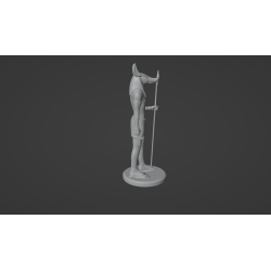 Anubis 3d model to print