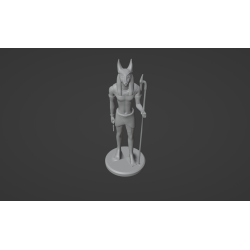 Anubis 3d model to print