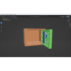 Cassaforte modello 3d free da stampare e assemblare