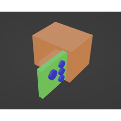 Cassaforte modello 3d free da stampare e assemblare