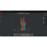 Kostenloses 3D-Handmodell zum Ausdrucken