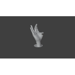 Kostenloses 3D-Handmodell...