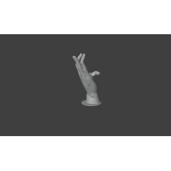 Hand 3D model free to print