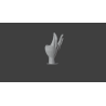 Hand 3D model free to print