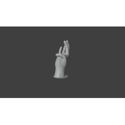 Kostenloses 3D-Handmodell zum Ausdrucken